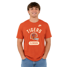 Clemson Nike Legacy Helmet Tee - ORANGE