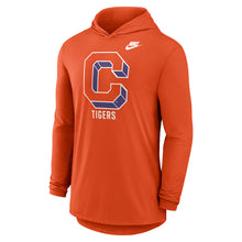 Clemson Nike Legacy Long Sleeve Hooded Tee - ORANGE