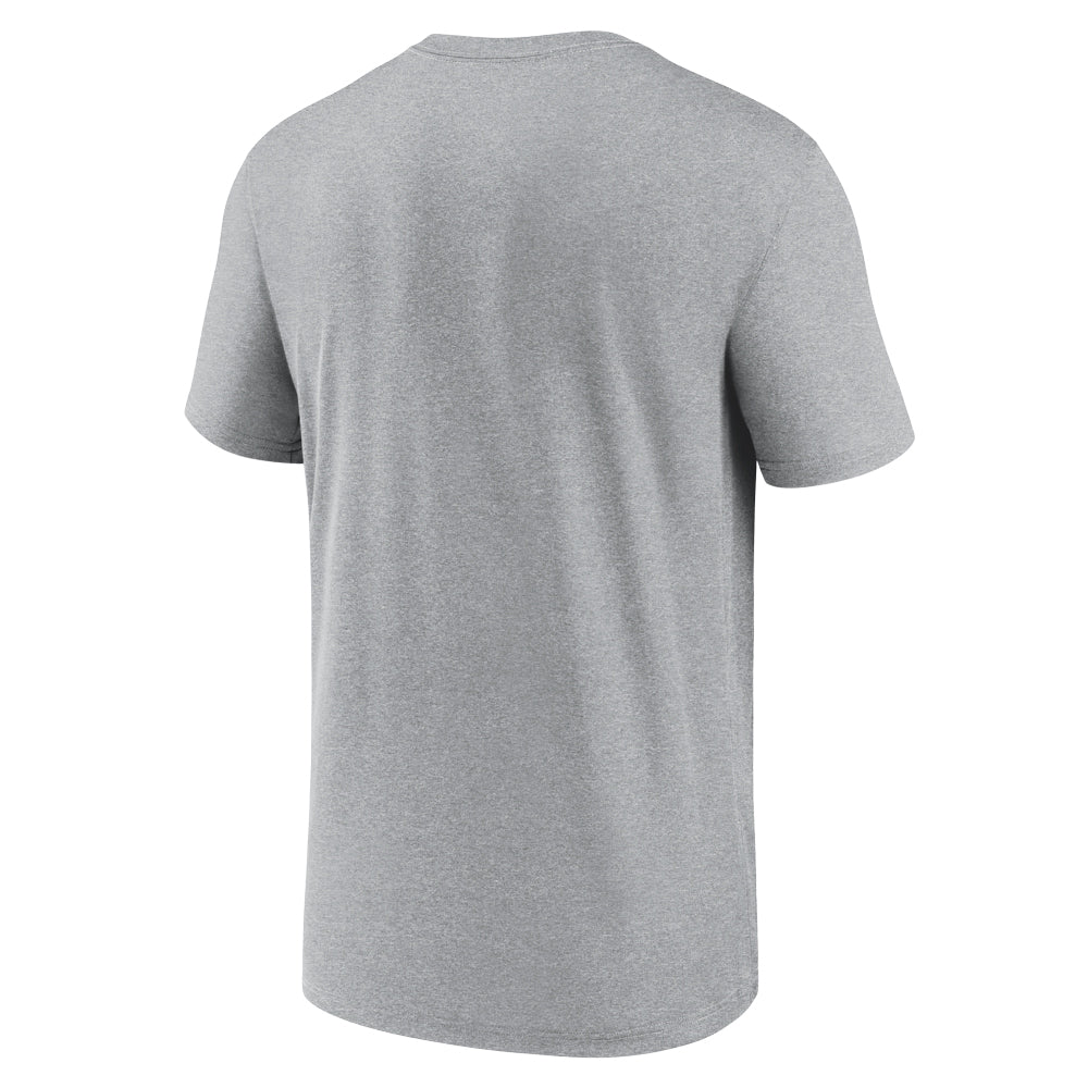 Clemson Nike Legend Arch Football Tee - MD GREY