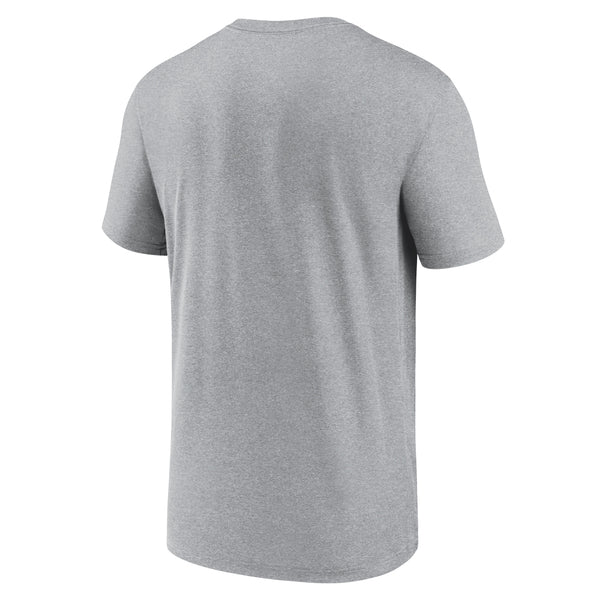 Clemson Nike Legend Arch Football Tee - MD GREY