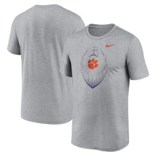 Clemson Nike Legend Icon Tee - MD GREY