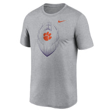 Clemson Nike Legend Icon Tee - MD GREY