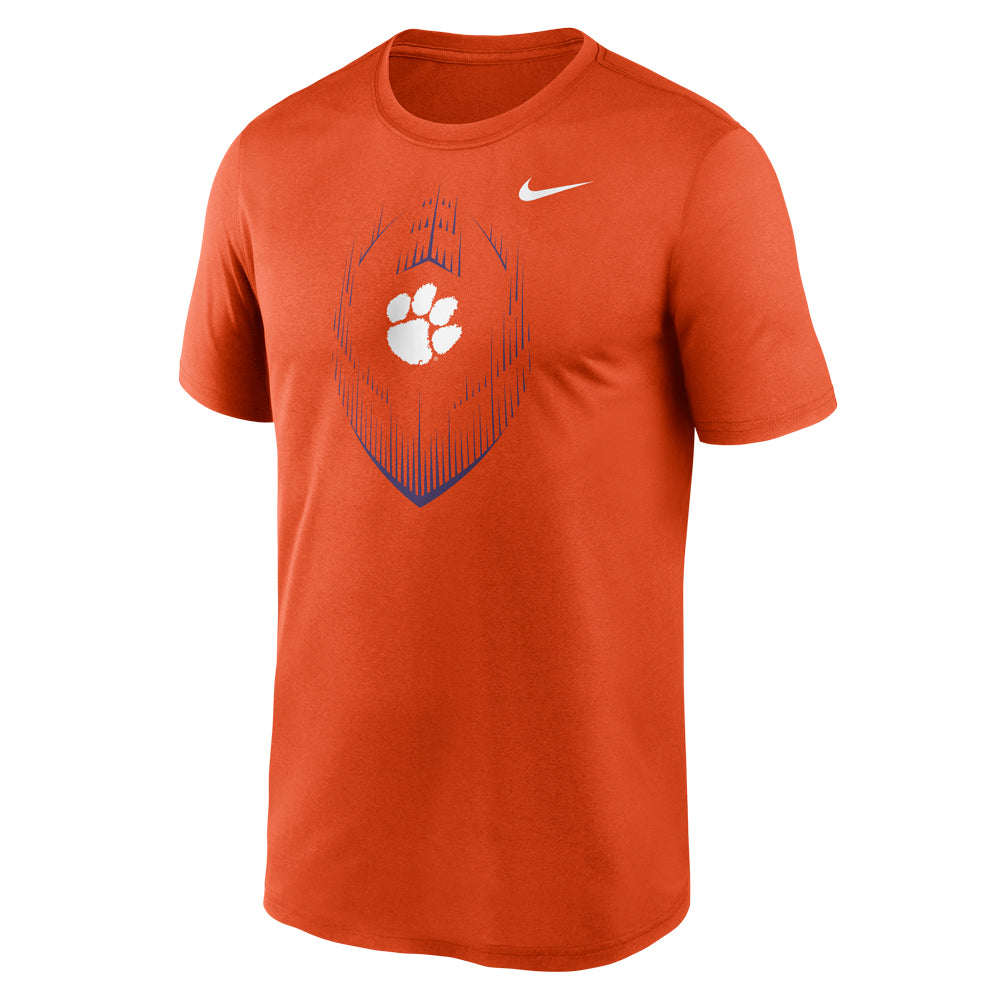 Clemson Nike Legend Icon Tee - ORANGE