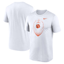 Clemson Nike Legend Icon Tee - WHITE