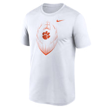 Clemson Nike Legend Icon Tee - WHITE