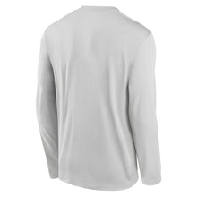 Clemson Nike Legend Long Sleeve Small Logo Tee - LT GREY