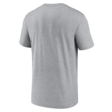 Clemson Nike Legend Stripe Stack Tee - MD GREY