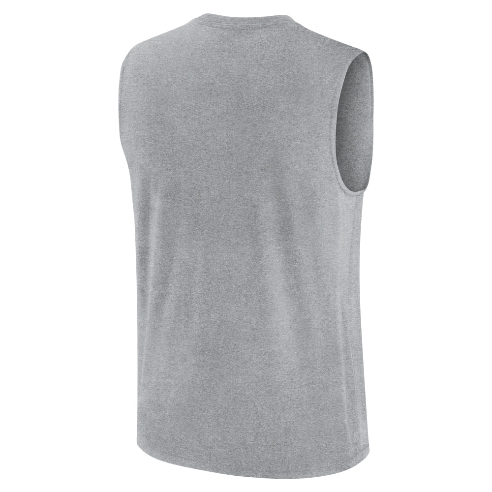 Clemson Nike Legend Tricode Tank - LT GREY