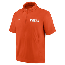 Clemson Nike Lightweight Coach's Jacket Short Sleeve - ORANGE