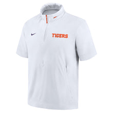 Clemson Nike Lightweight Coach's Jacket Short Sleeve - WHITE