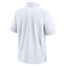 Clemson Nike Lightweight Coach's Jacket Short Sleeve - WHITE