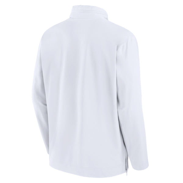 Clemson Nike Lightweight Coaches Jacket - WHITE