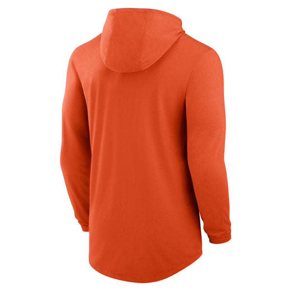 Clemson Nike Lightweight Paw Hoodie - ORANGE