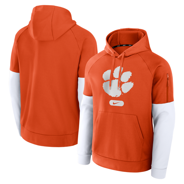 Clemson Nike Logo Fitness Hoodie