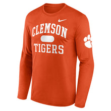 Clemson Nike Long Sleeve Legend Clemson Tigers Tee - ORANGE