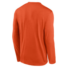 Clemson Nike Long Sleeve Legend Practice Tee - ORANGE