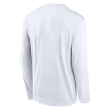 Clemson Nike Long Sleeve Legend Practice Tee - WHITE