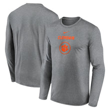 Clemson Nike Long Sleeve Legend Practice Tee