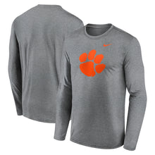 Clemson Nike Long Sleeve Paw Legend Tee