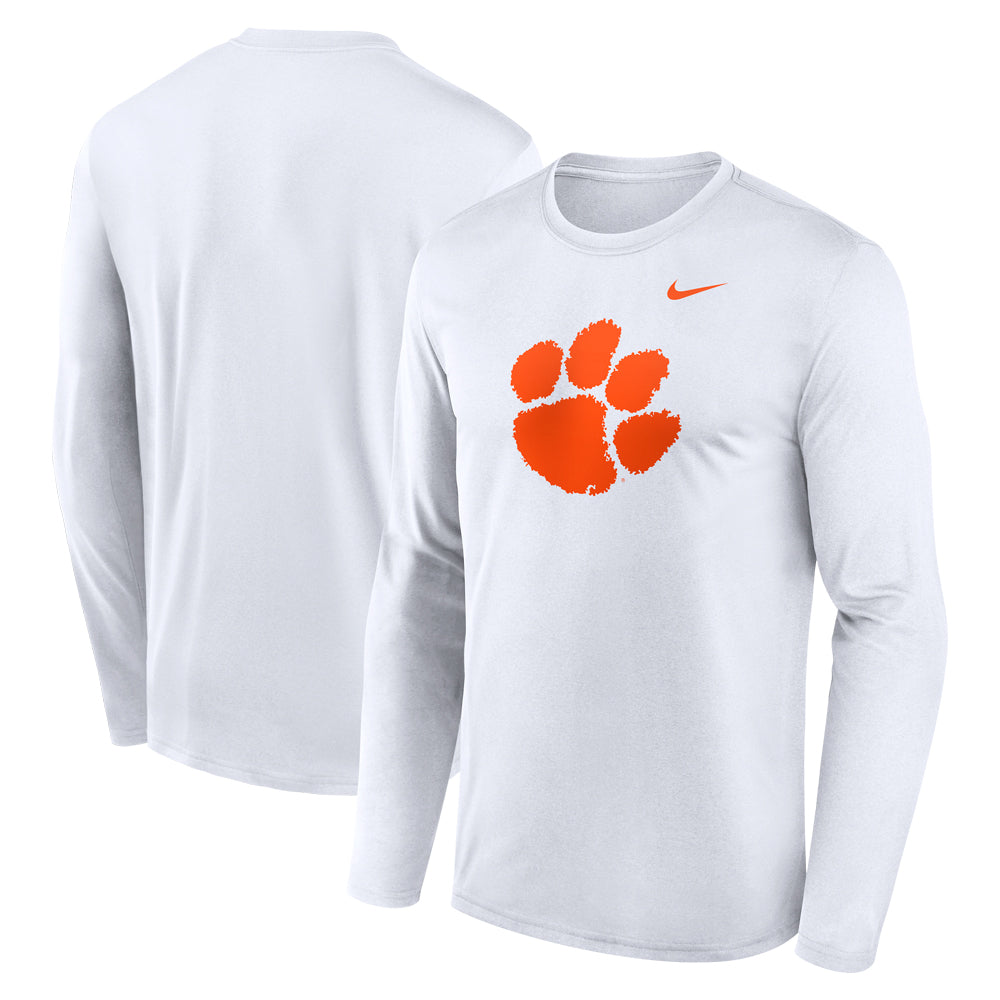 Clemson Nike Long Sleeve Paw Legend Tee