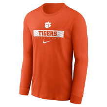 Clemson Nike Long Sleeve Team Issue Tee - ORANGE