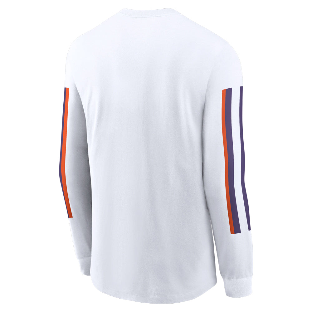 Clemson Nike Long Sleeve Tigers Two-Hit Tee