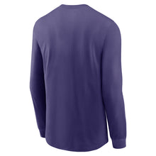 Clemson Nike Long Sleeve Vault Tiger Face Tee - PURPLE
