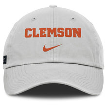 Clemson Nike Off-Field Club Clemson Cap - LT GREY