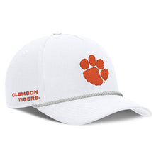 Clemson Nike Off-Field Paw Rope Cap - WHITE