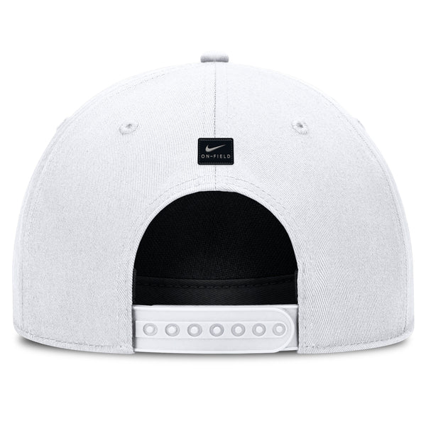 Clemson Nike Off-Field Paw Rope Cap - WHITE