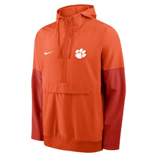 Clemson Nike Orange Gameday Anorak Half-Zip Hoodie Jacket - ORANGE