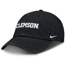 Clemson Nike Organic Cotton Cap - BLACK