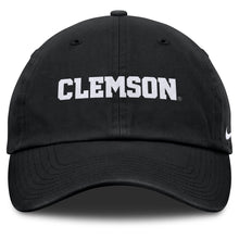 Clemson Nike Organic Cotton Cap - BLACK