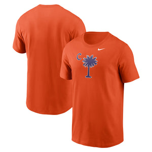 Clemson Nike Palmetto Baseball C Legend Tee - ORANGE
