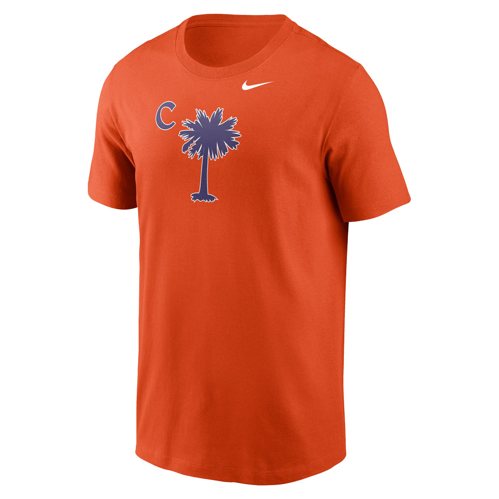 Clemson Nike Palmetto Baseball C Legend Tee - ORANGE