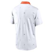 Clemson Nike Pattern Vapor Polo - WHITE