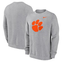 Clemson Nike Paw Club Fleece Crew