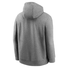 Clemson Nike Paw Club Fleece Hoodie - MD GREY