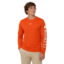 Clemson Nike Paw Legend Sleeve Hit Tee - ORANGE