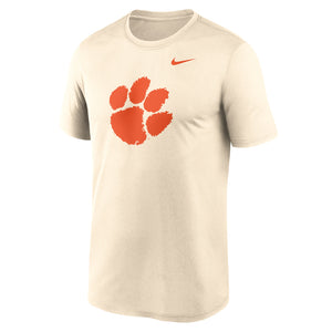 Clemson Nike Paw Legend Tee - IVORY