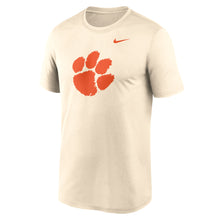 Clemson Nike Paw Legend Tee - IVORY