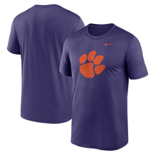 Clemson Nike Paw Legend Tee - PURPLE