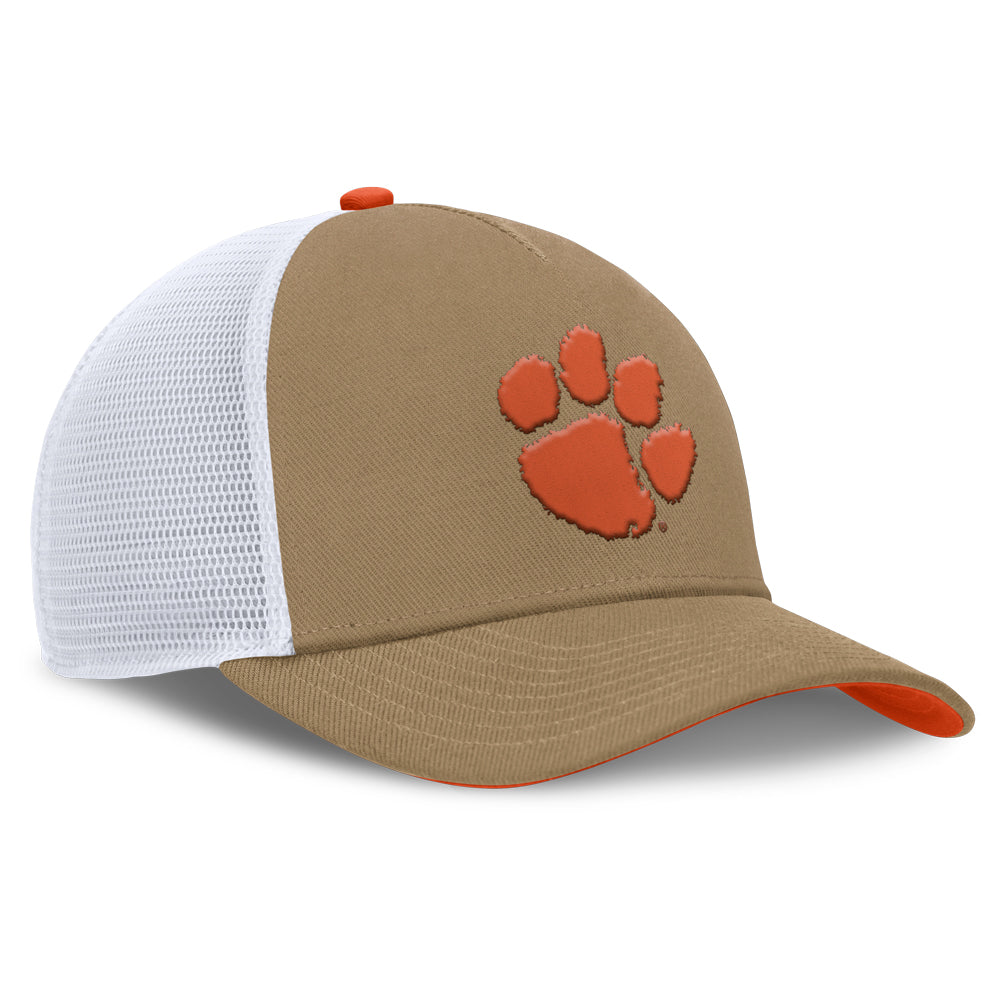 Clemson Nike Paw Snapback Trucker Hat