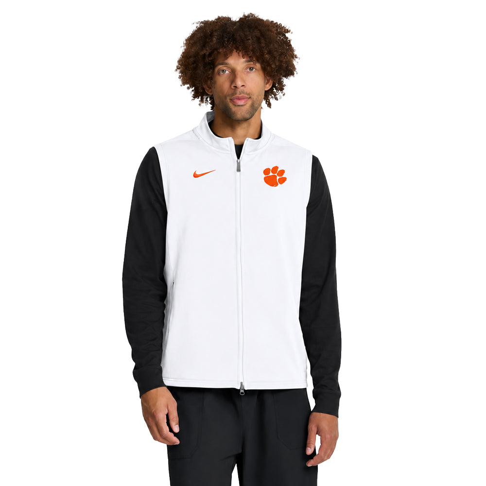 Clemson Nike Paw Victory Vest - WHITE