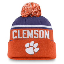 Clemson Nike Peak Clemson Tigers Pom Beanie