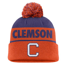 Clemson Nike Peak Pom Beanie