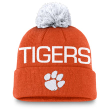 Clemson Nike Peak Tigers Pom Beanie