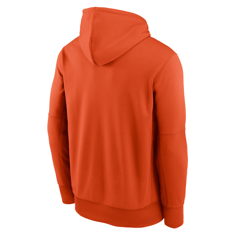 Clemson Nike Performance Hoodie - ORANGE
