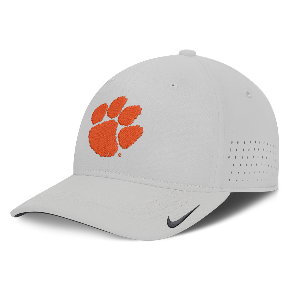 Clemson Nike Practice AeroBill Stretch-Fit Cap