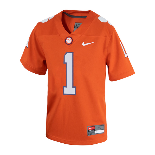 Clemson Nike Preschool #1 Football Jersey